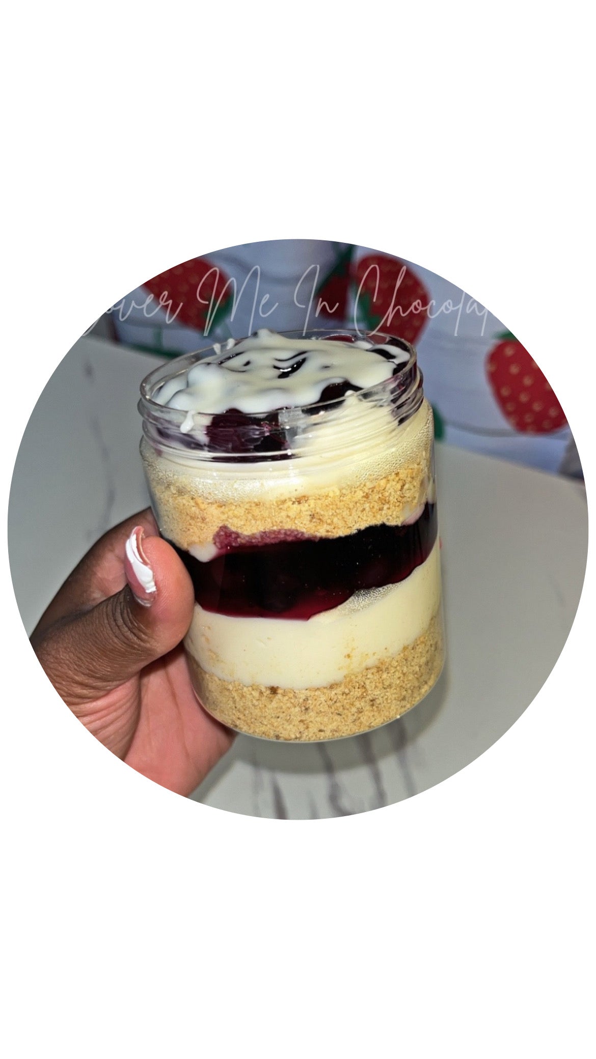 Blueberry White Chocolate.